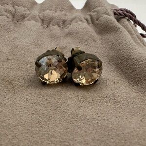 Sorrelli champagne stud earrings